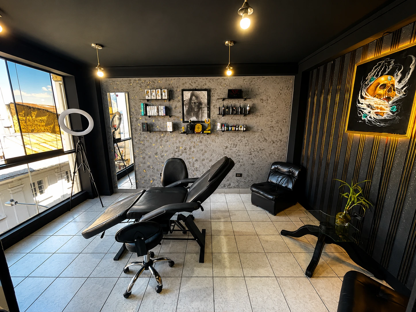 Cabina de tatuaje profesional e higiénica Huancayo